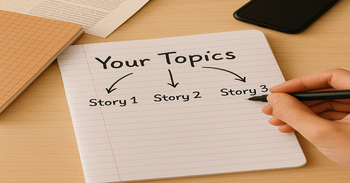 Your Topics Multiple Stories